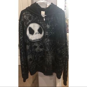 Nightmare Before Christmas zip up Hoodie